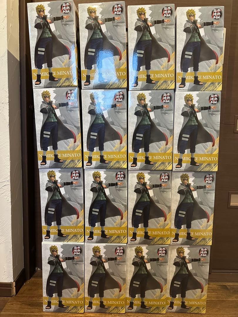 NARUTO 忍界造形列伝 波風ミナト フィギュア 16個セット