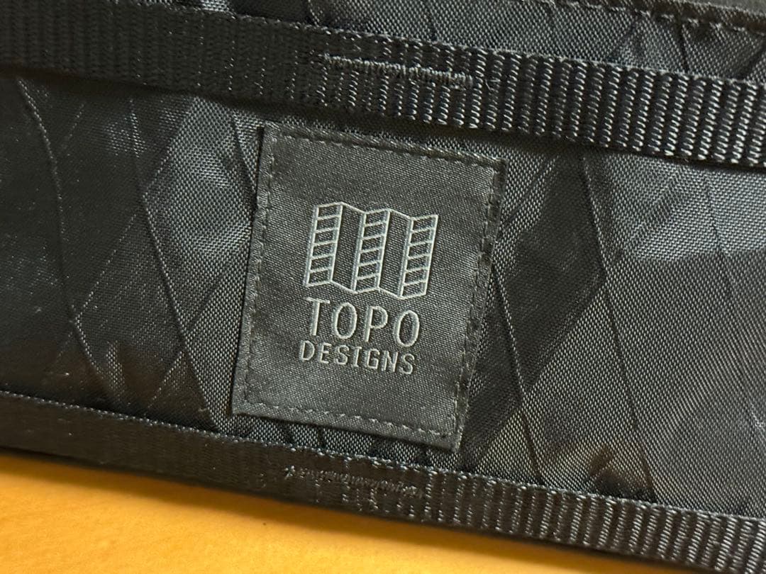 TOPO DESIGNS / BIKE BAG MOUNTAIN ブラック
