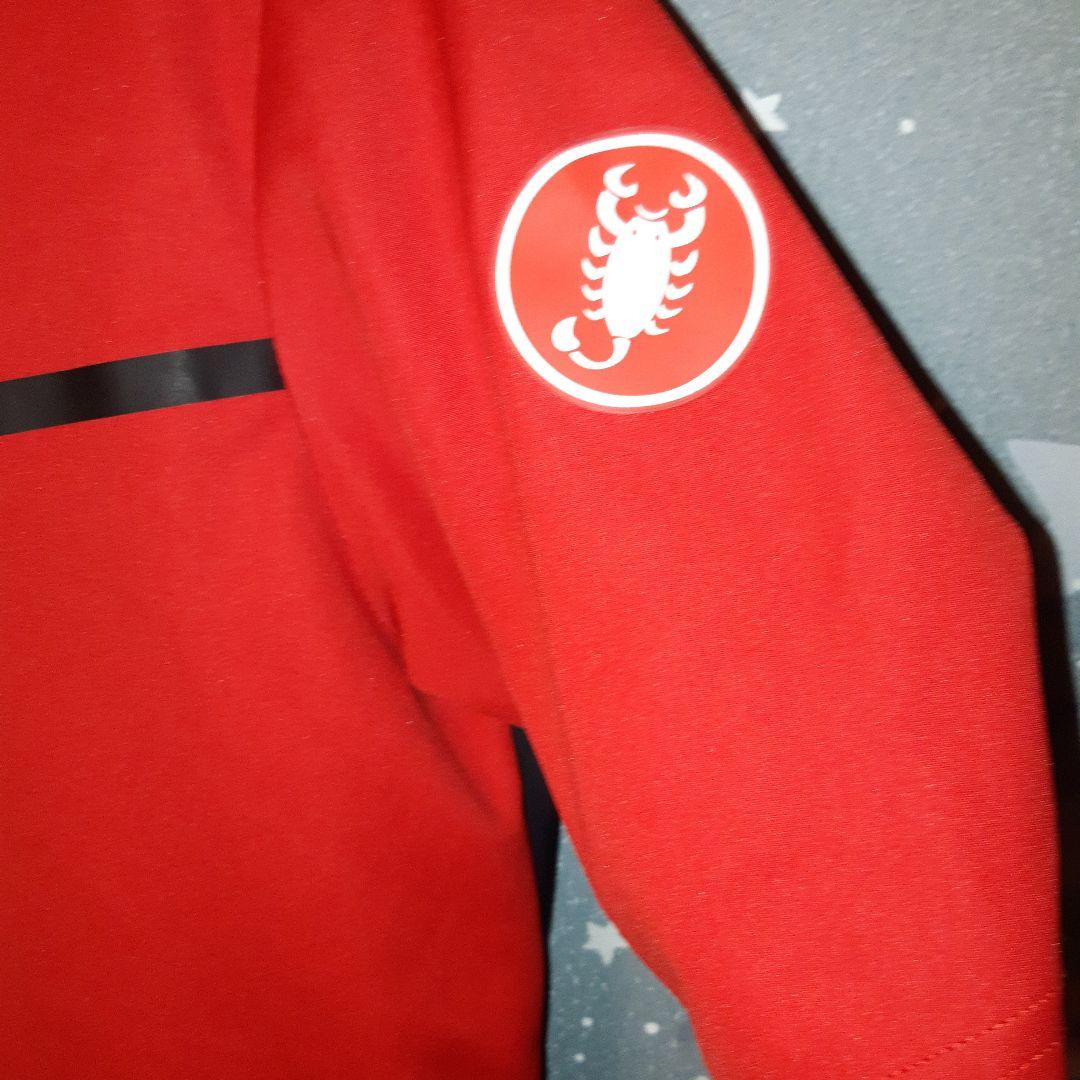 カステリ PERFETTO LIGHT 2 Jacket　レッド　Mサイズ