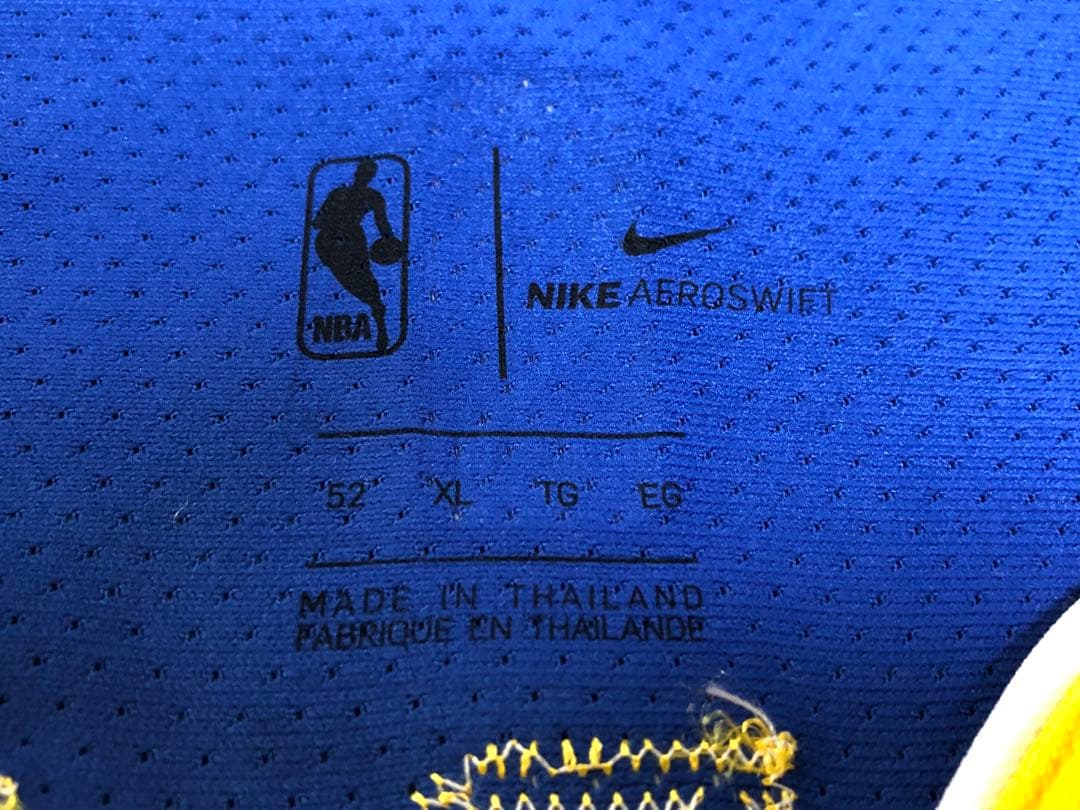 NBA カリー XL ウォリアーズ　ユニフォーム　オーセンティック