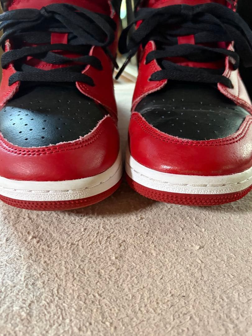 Nike Air Jordan 1 Mid レッド/ブラック