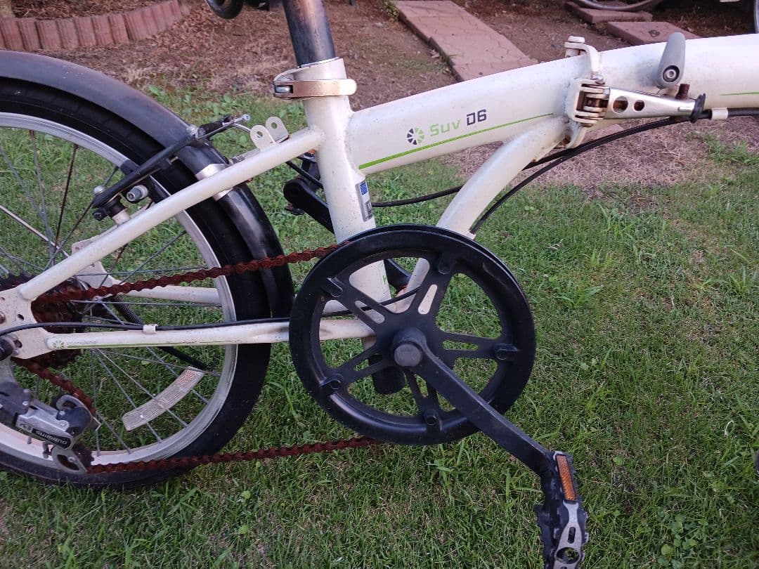 DAHON SUV D6 折りたたみ自転車 ホワイト