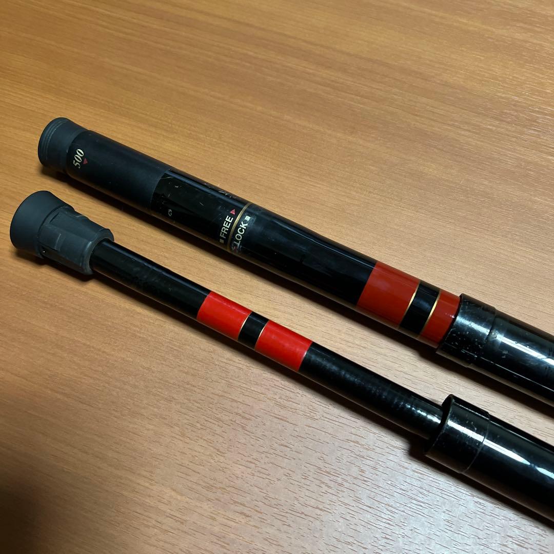 がまかつ マルチフレックス たもの柄 500-600 GR 550 2本セット
