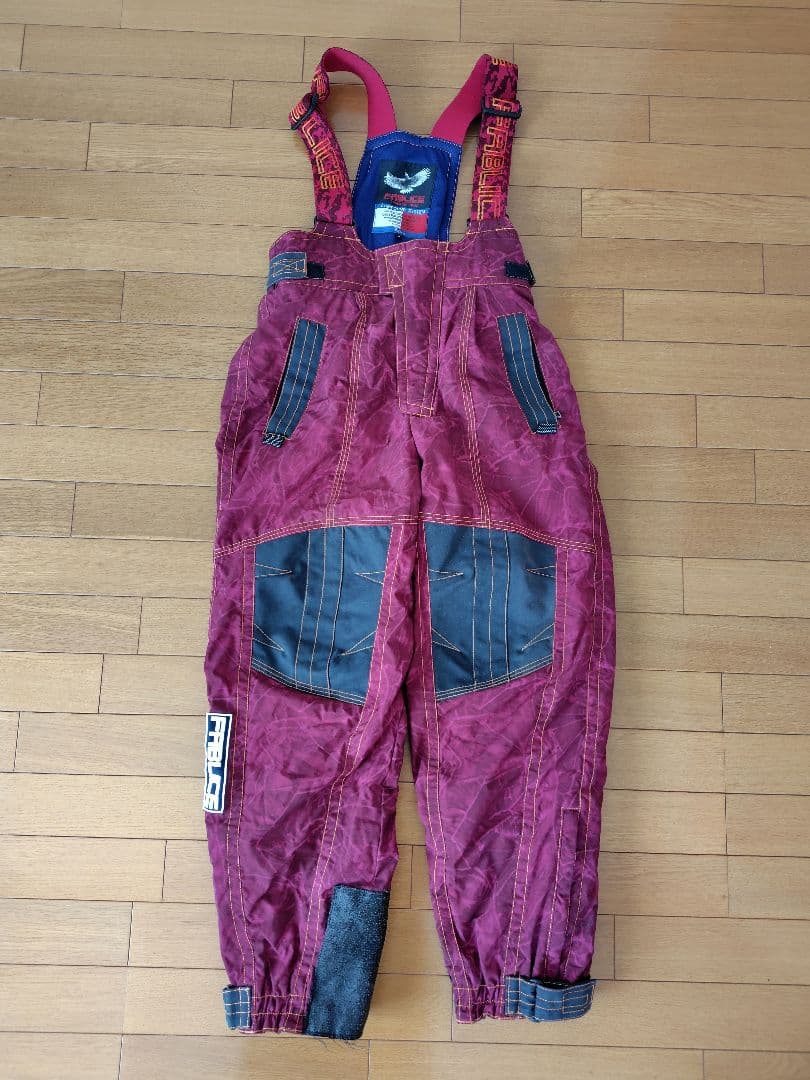 FABLICE スキーウェア3点セット パープル系　メンズMサイズ