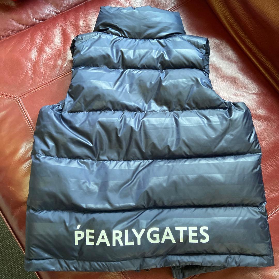 PEARLY GATES ネイビー ダウンベスト
