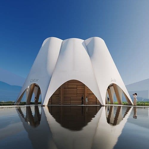 EXPO2025 大阪・関西万博 カタール館 ダウ船（ボート） 模型