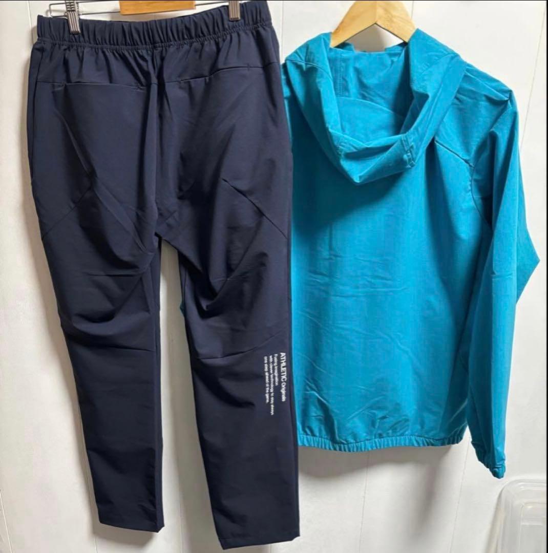 チ*プ様 【新品】デサント サンスクリーンクロス薄手 ジャージ メンズ 上下セッ