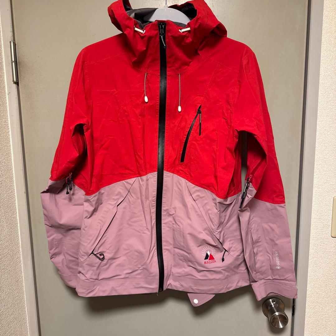 Maloja マローヤ GORE-TEX スノーボードウェア 赤/ピンク