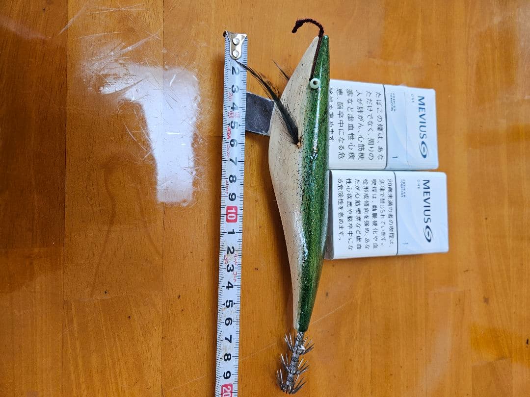 アオリイカ昔ながらの曳きエギ