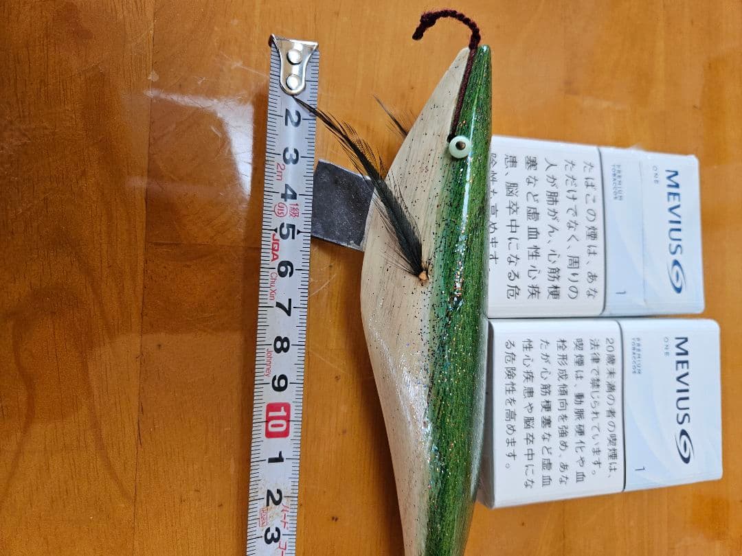 アオリイカ昔ながらの曳きエギ