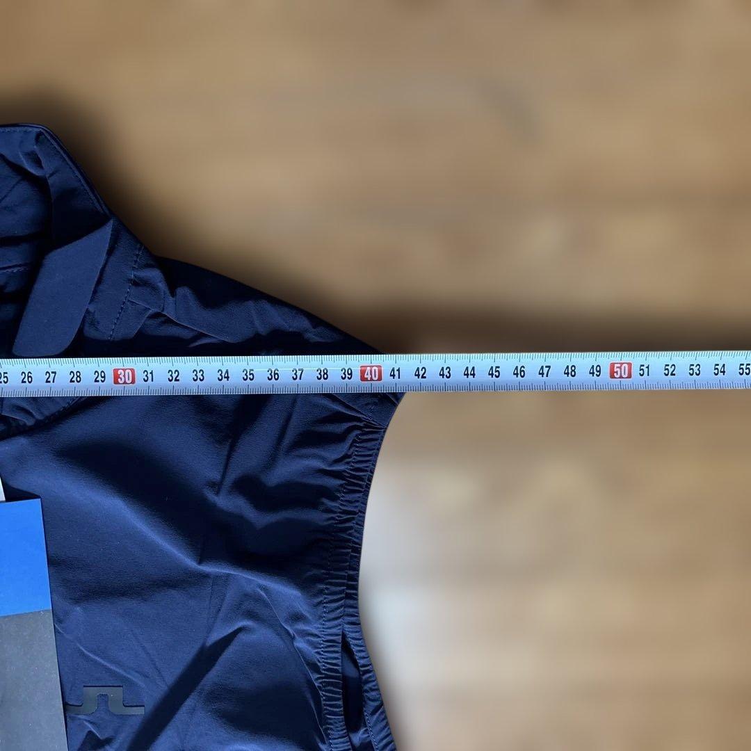 ☆新品☆J.Lindeberg ジェイリンドバーグネイビー ベストL 薄手