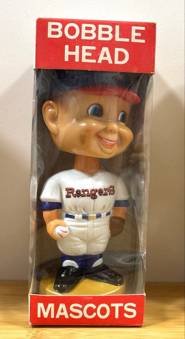 ボブルヘッド MLB/NFL アンティーク/ビンテージ 激レア未開封 1974