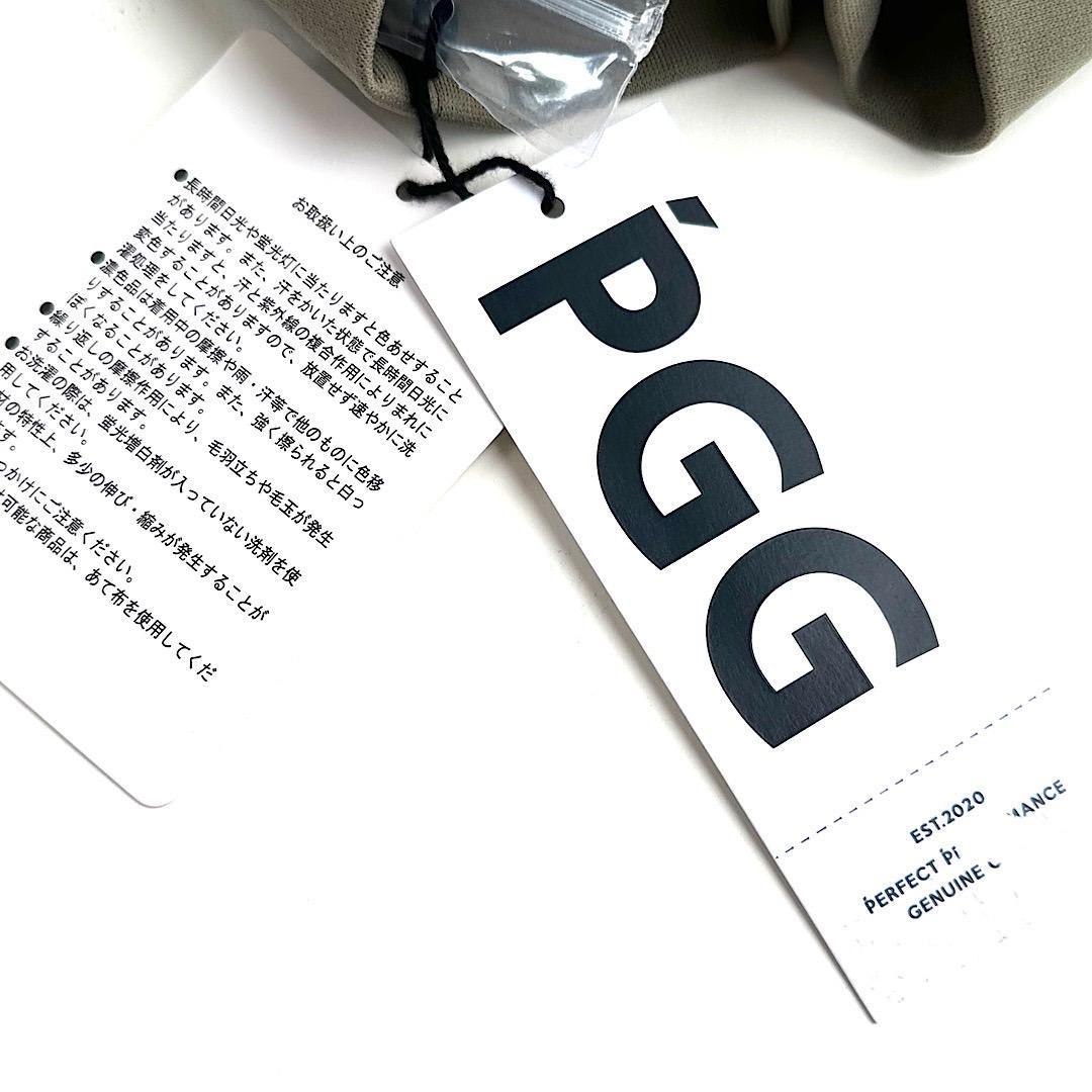 469 PGG レディース 定価24,200円 長袖モックネック カーキ 0 S