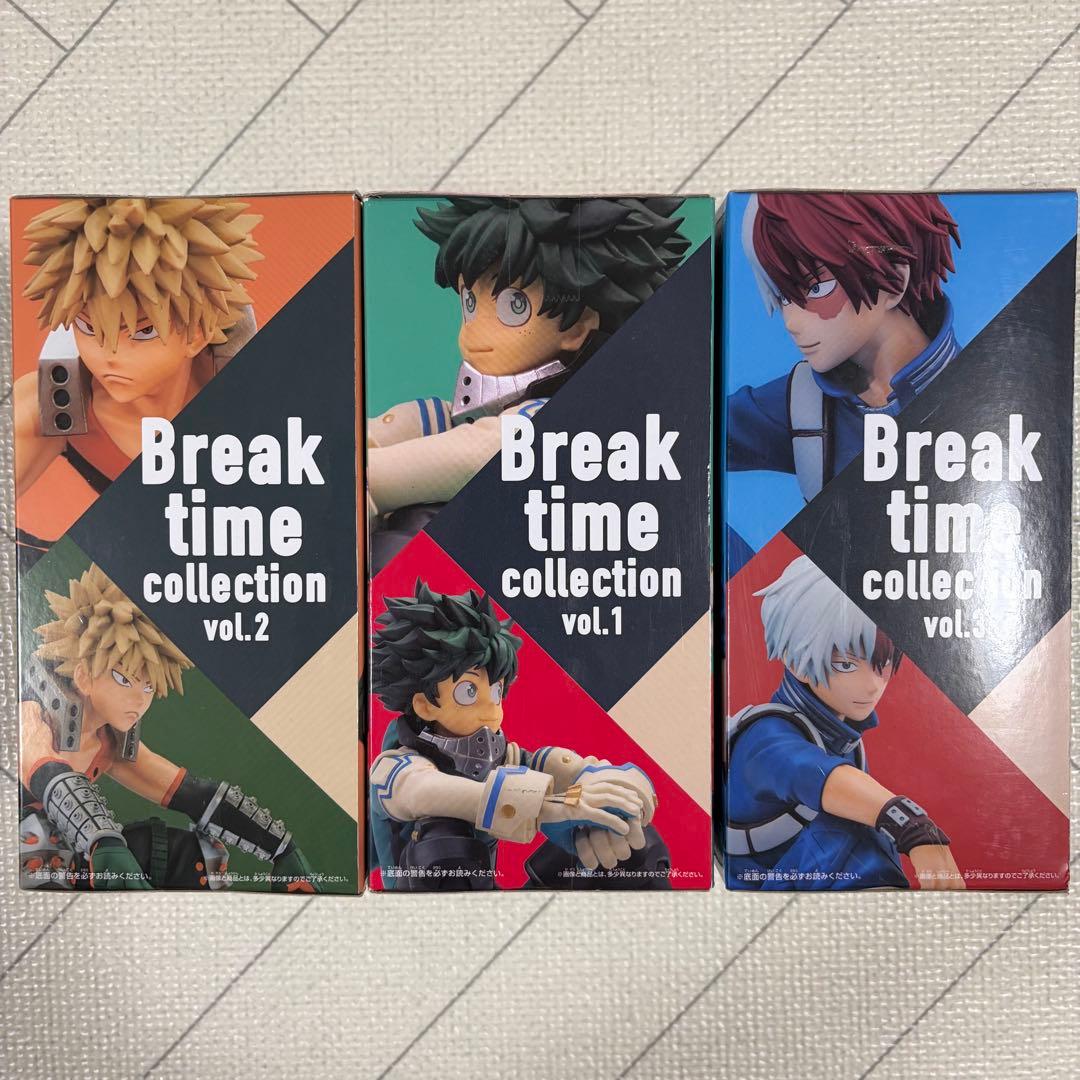 僕のヒーローアカデミア Break time 緑谷出久 爆豪勝己 轟焦凍
