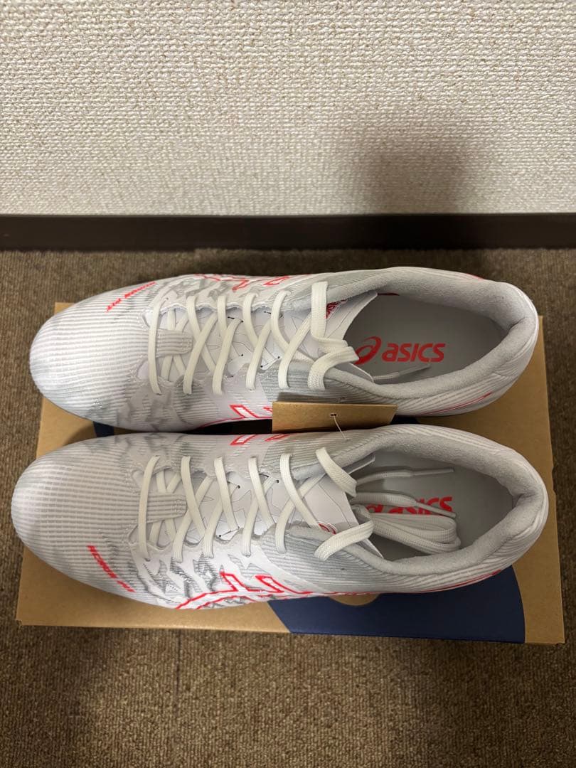 asics PRO サッカーシューズ ホワイト/レッド