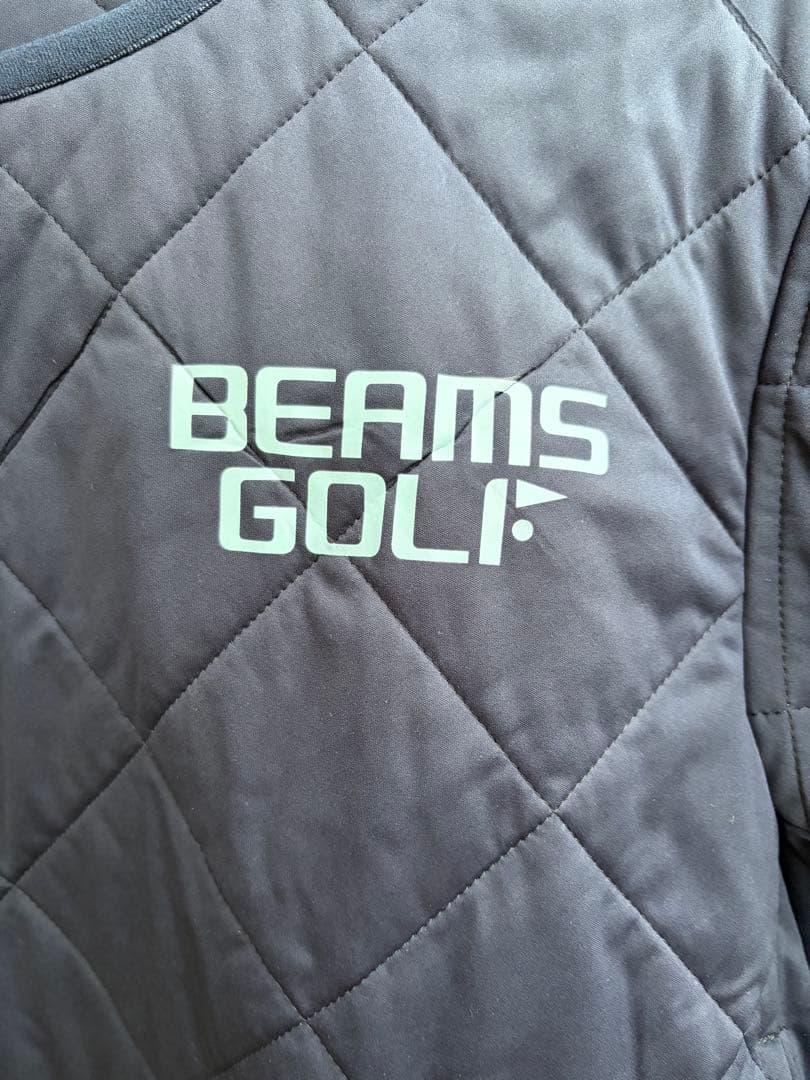 BEAMS GOLF ネイビー キルティングジャケット