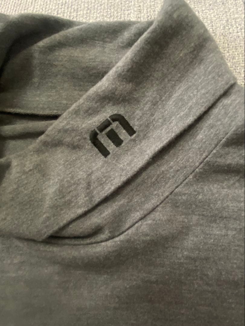 TRAVISMATHEW トラヴィスマシュー　薄手タートルネック XL ツートン