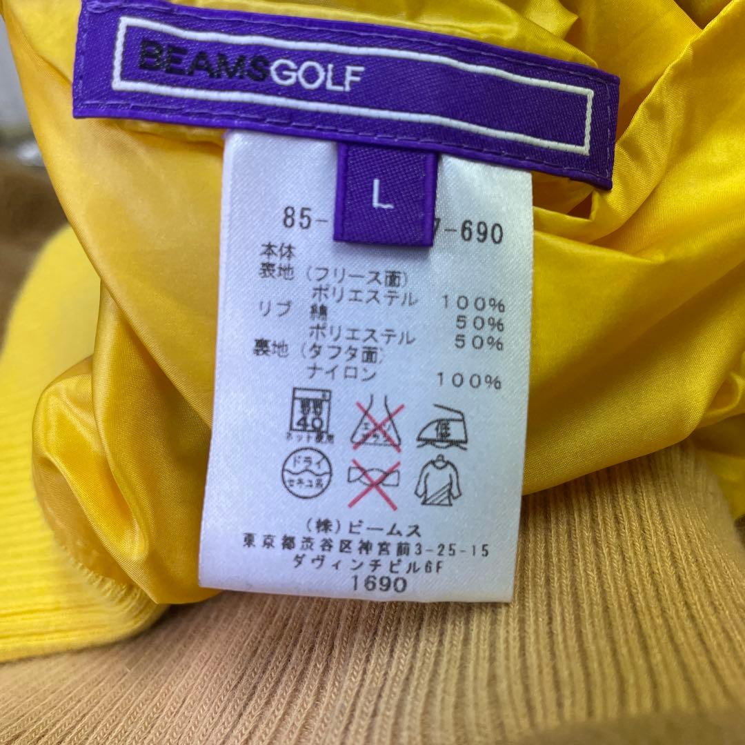 ビームスゴルフ レディース リバーシブル ブルゾン《L》