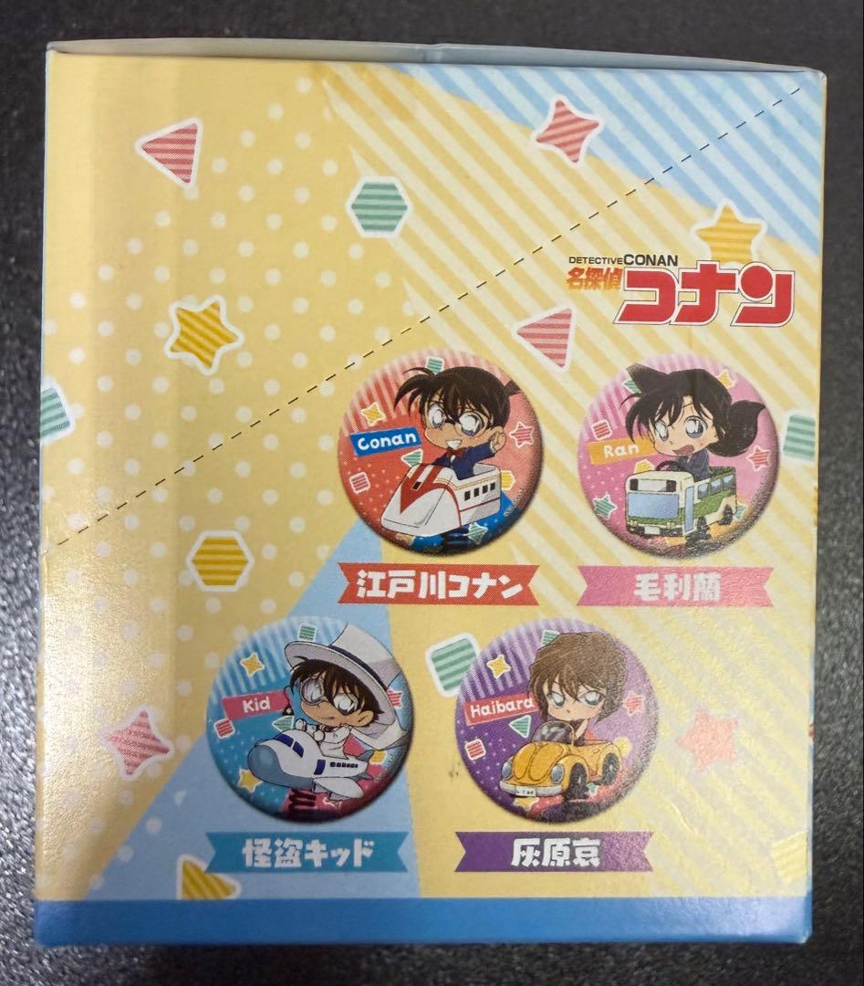 名探偵コナン 缶バッジのりものシリーズ コンプリートBOX 全9種