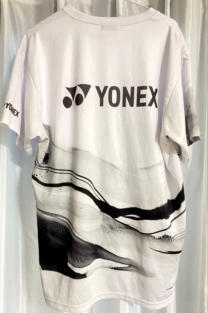 k*u様 YONEX 12GEOBREAK 80 Tシャツ ホワイト　ジオブレイ