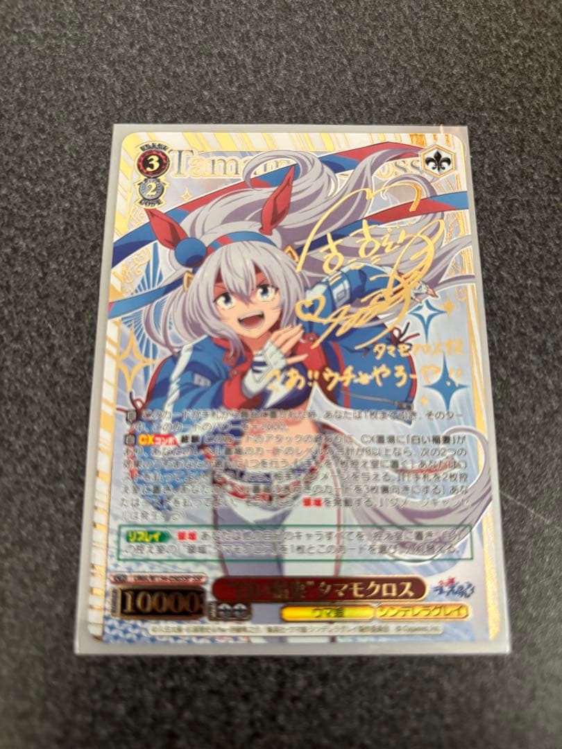 ウマ娘 シンデレラグレイ オベイユアマスター&タマモクロス サインセット