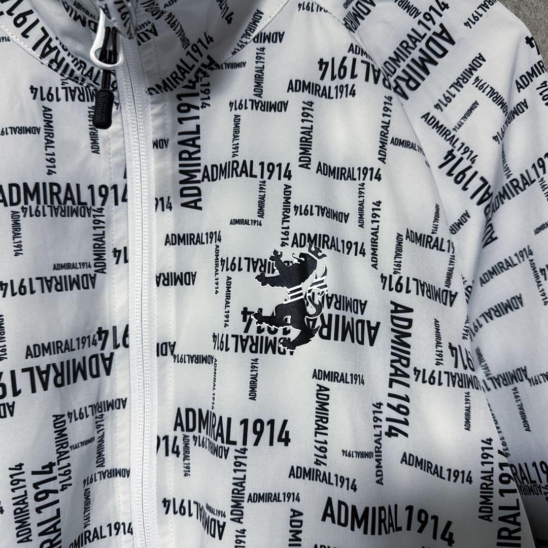 Admiral GOLF アドミラルゴルフ フルジップ 総柄 パーカー L 長袖