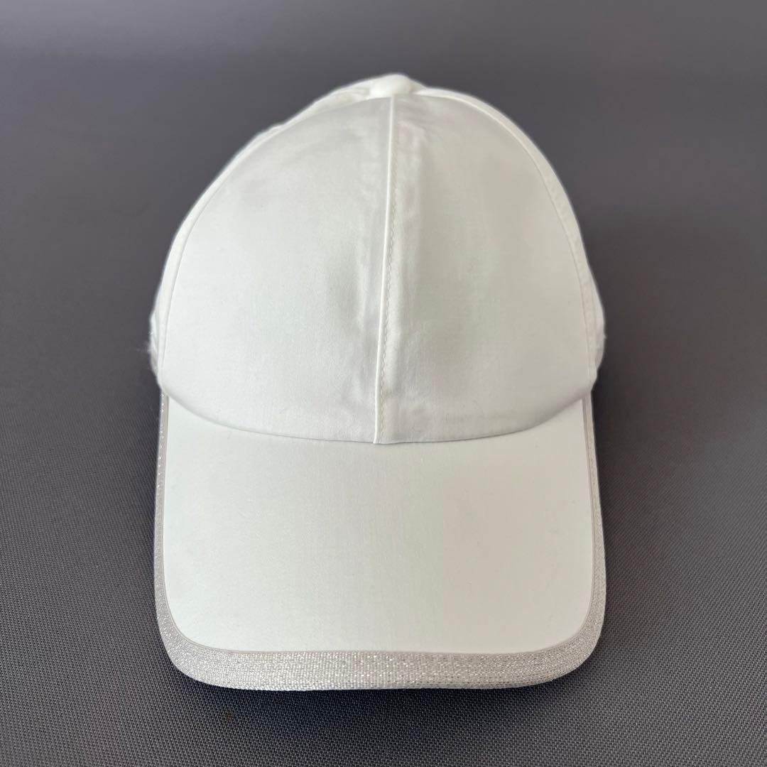 LANVIN SPORT ランバンスポール　バックリボン　キャップ　帽子　ゴルフ
