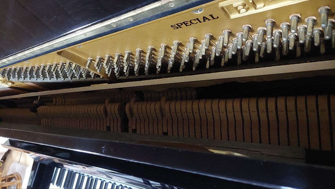 KAWAI アップライトピアノ BL-31 黒 カバー椅子付 M951837新潟