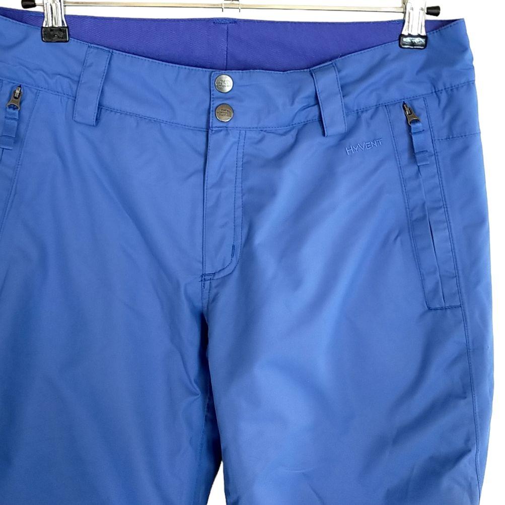 【美品 高機能】US ノースフェイス HYVENT 青 スノーボード パンツ