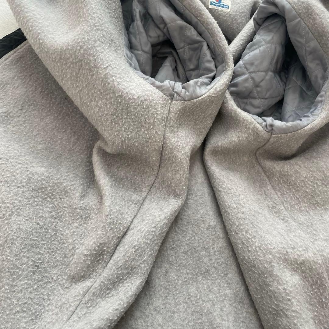 Champion products U.S.A.ベンチコートO裏起毛 グレー系