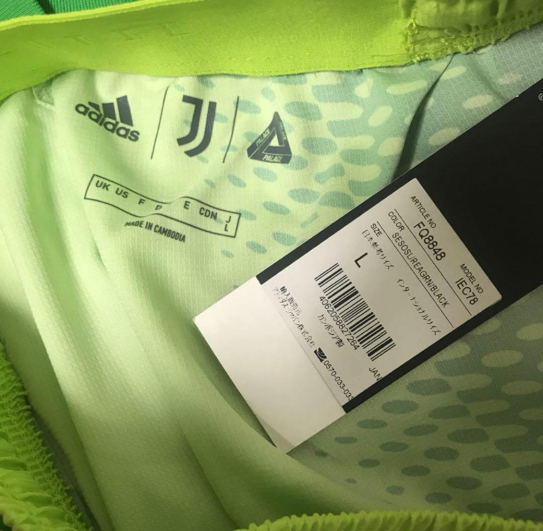 新品 PALACE × JUVENTUS 4th GK 緑 上下 L