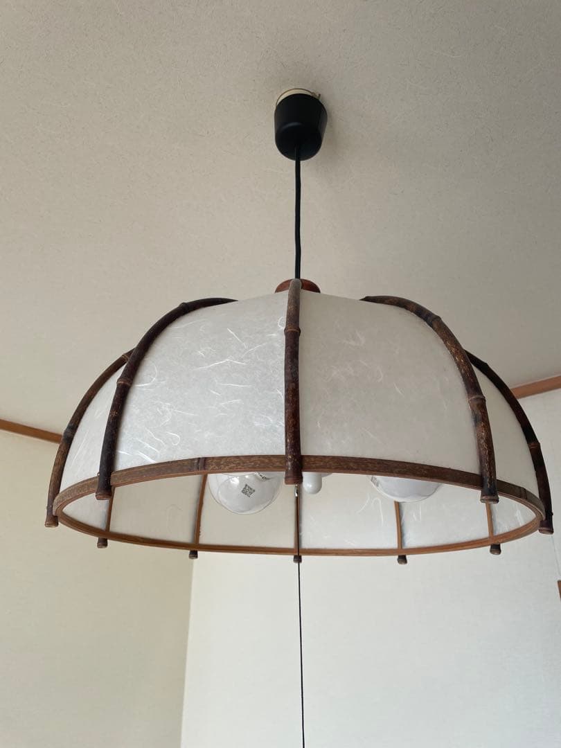 照明器具 和室　竹製　高級