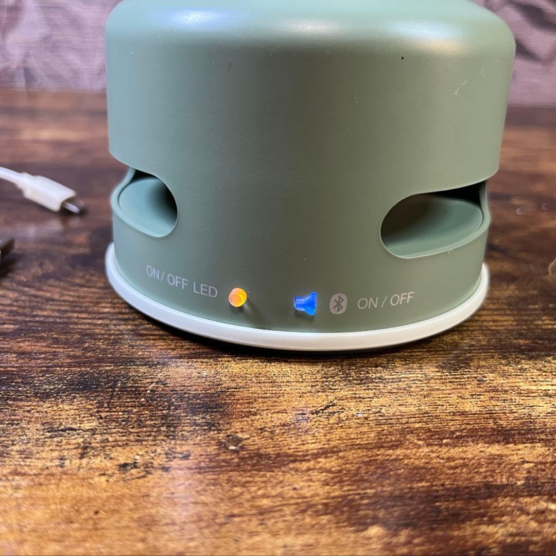 MoriMori LED LanternSpeaker グリーン　美品　良品