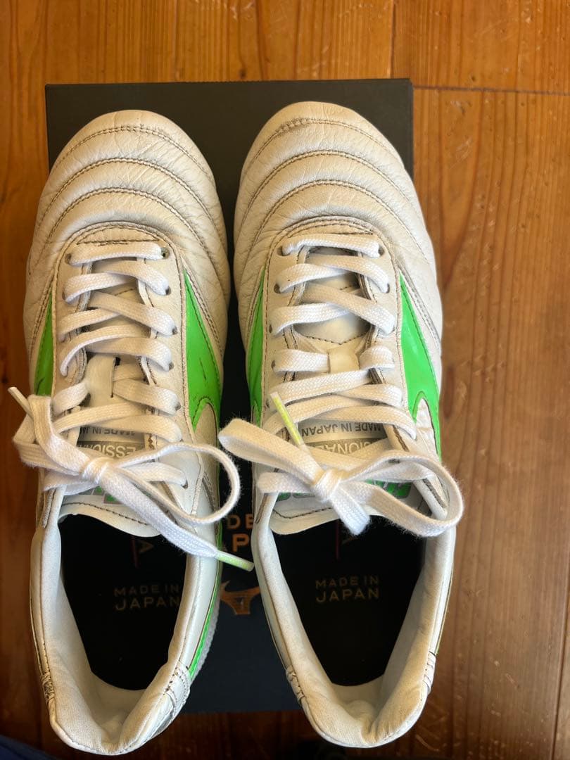 Mizuno モレリア　2 希少限定色　グリーン　23.5