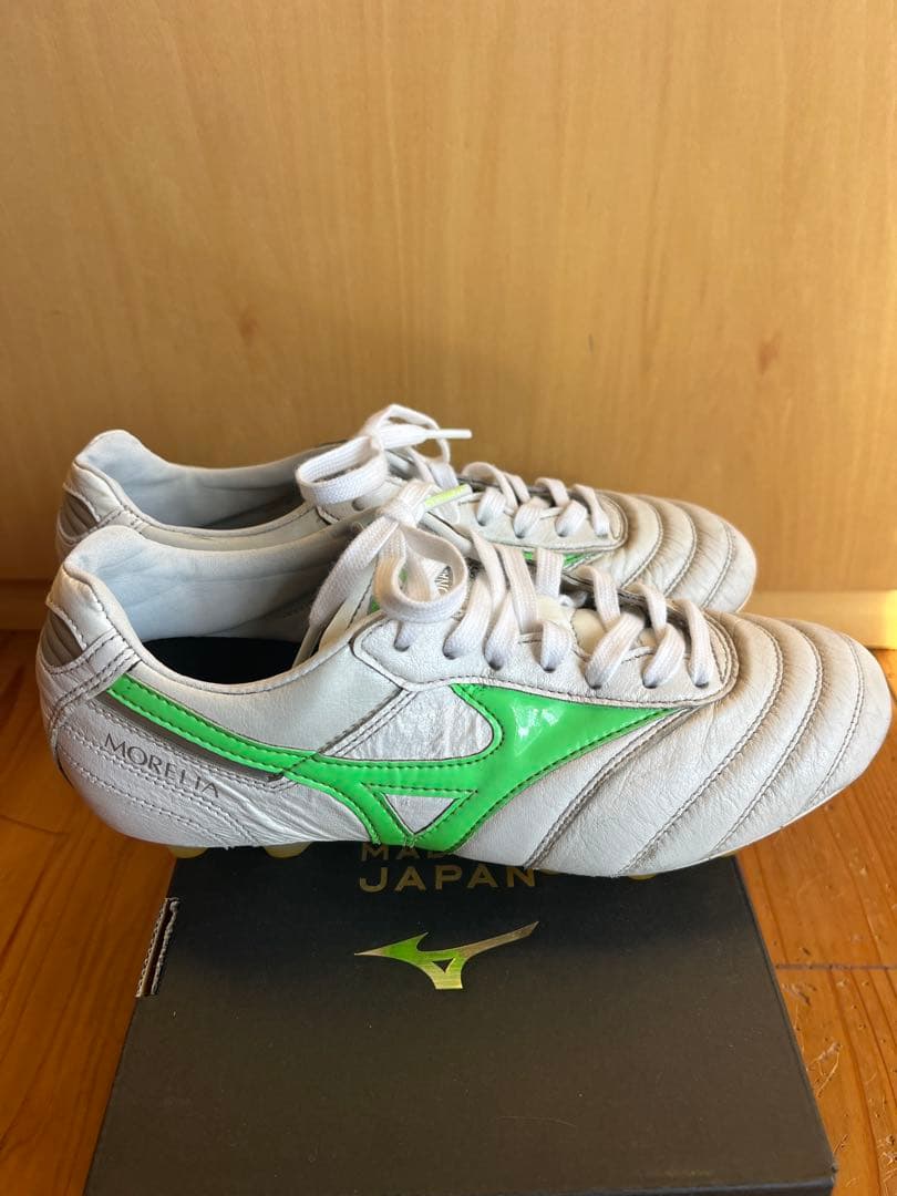 Mizuno モレリア　2 希少限定色　グリーン　23.5