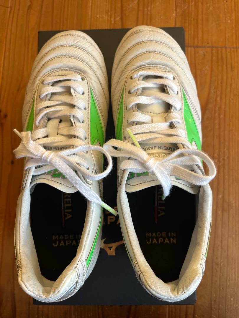 Mizuno モレリア　2 希少限定色　グリーン　23.5