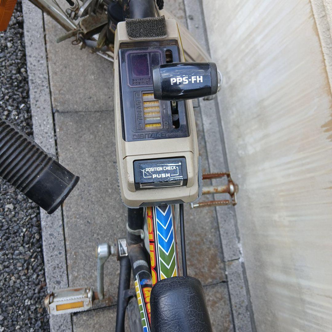 引き取り歓迎 SANYO シティサイクル デジタルメーター付き 黒