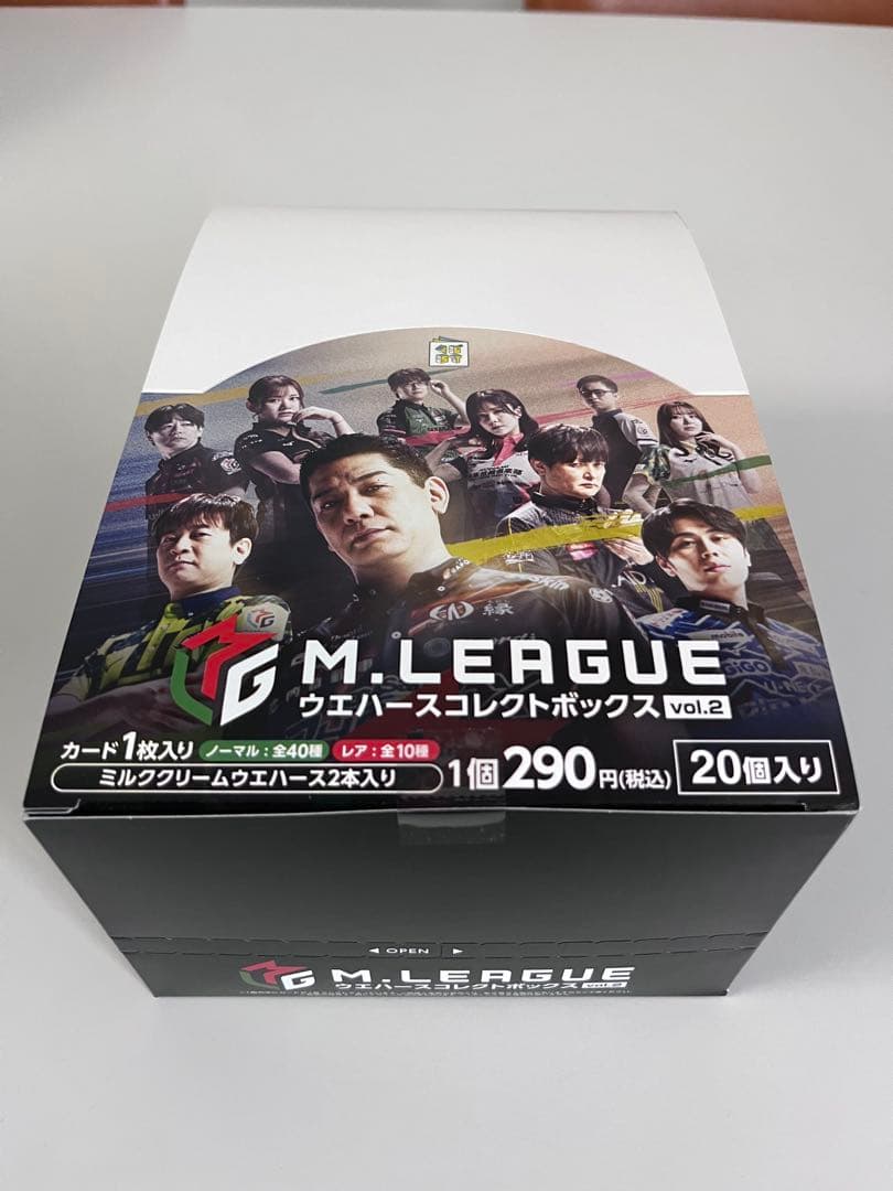 Mリーグウエハースコレクトボックスvol.2 1BOX(20個入)