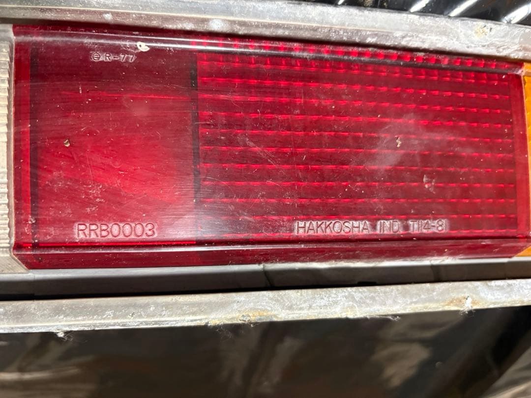イスズ 117 クーペ PA90 ハンドメイド テール ライト純正 当時物 旧車
