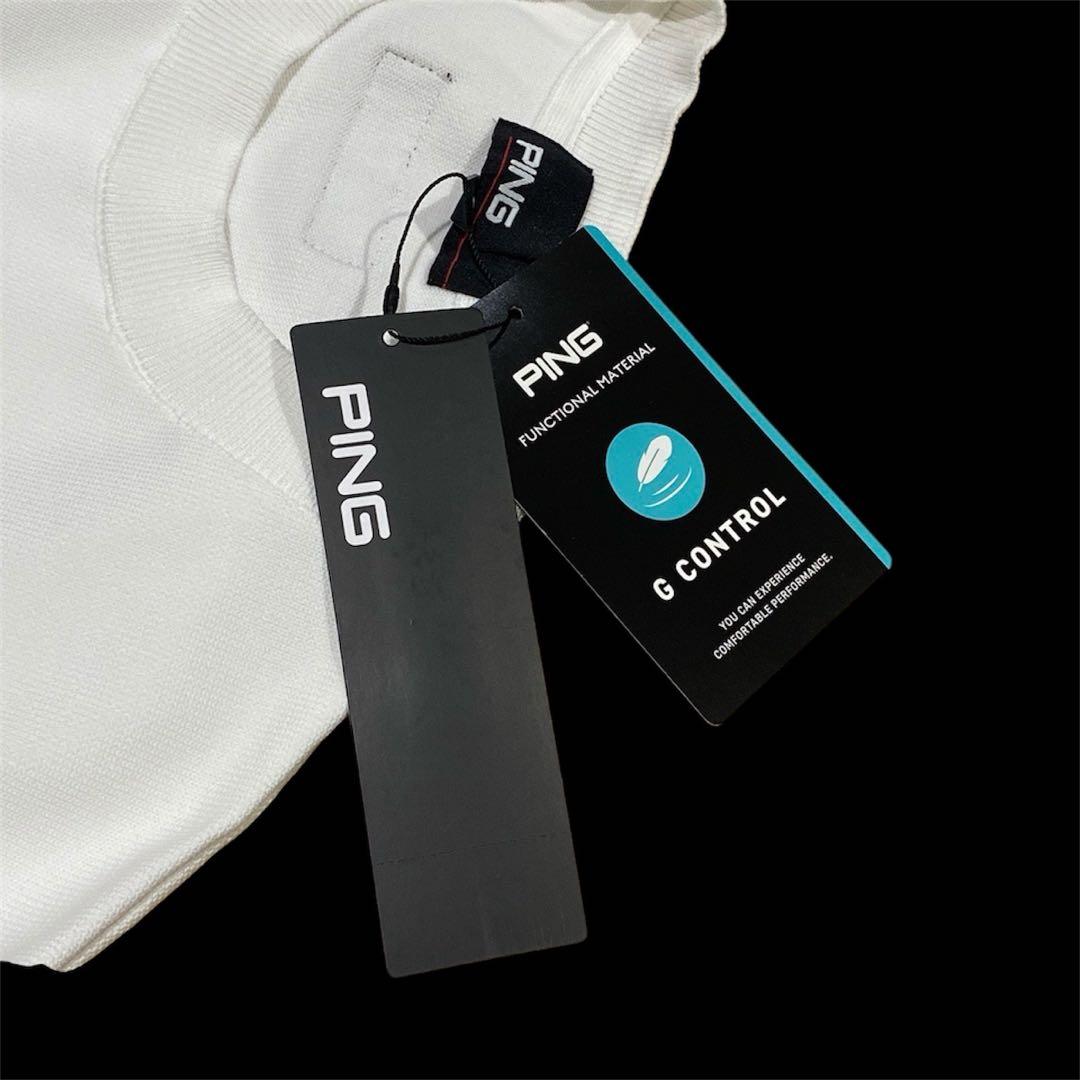 【未使用品】定価1.3万円 PING クルーネックニットベスト