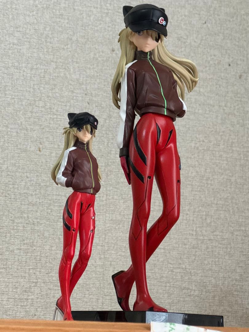 アスカラングレージャージ&帽子ver.リペイントフィギュア2体セット