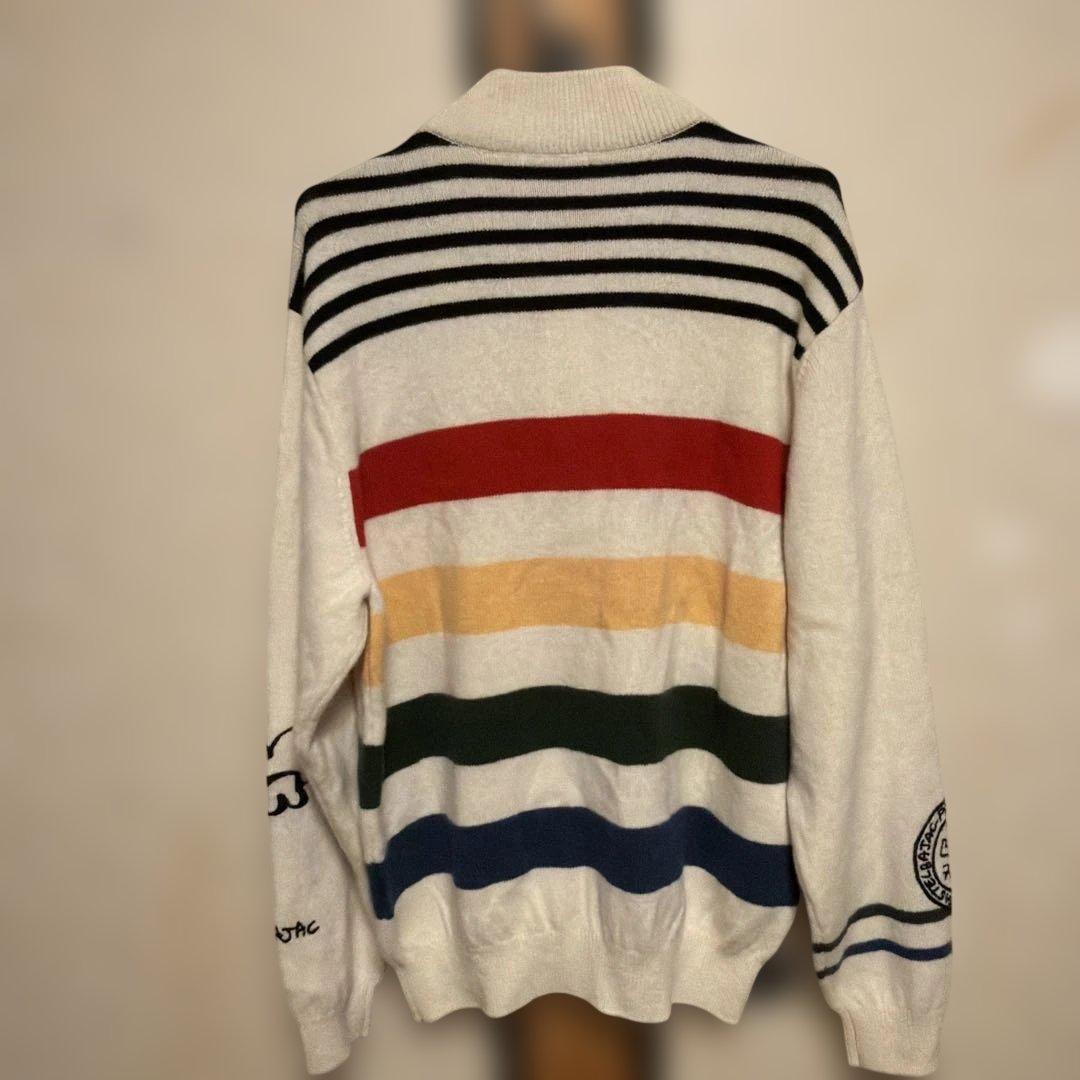 ストライプニットセーター CASTELBAJAC未使用XLサイズ
