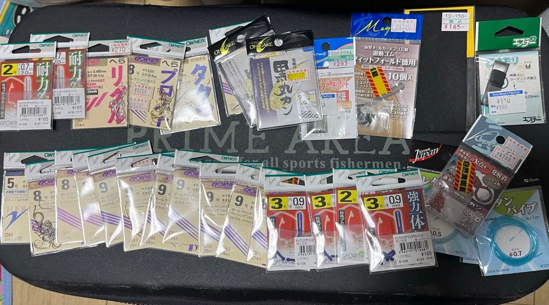 m*4様 ヘラブナ野釣り用品、ウキ、ハリ、エサ、ウキ、大量セット