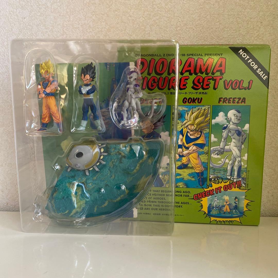 ヒ*ル様 ドラゴンボールZ DVD特典ジオラマフィギュア1〜3 ＋カリン塔