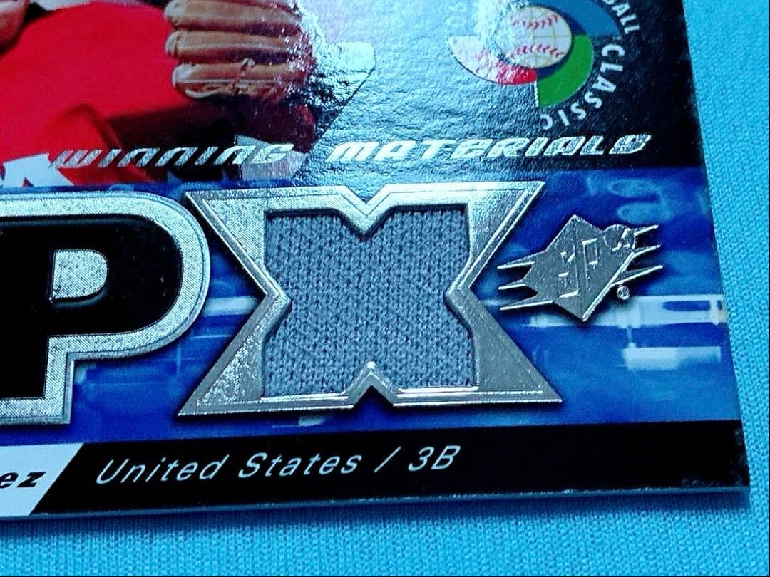 2006 SPx WBC アレックス・ロドリゲス ジャージーカード アメリカ代表