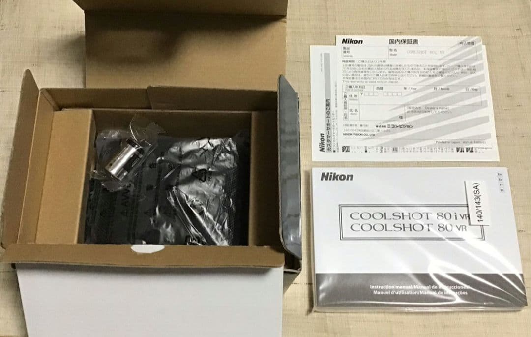 Nikon ニコン ゴルフ用レーザー距離計 COOLSHOT 80i VR