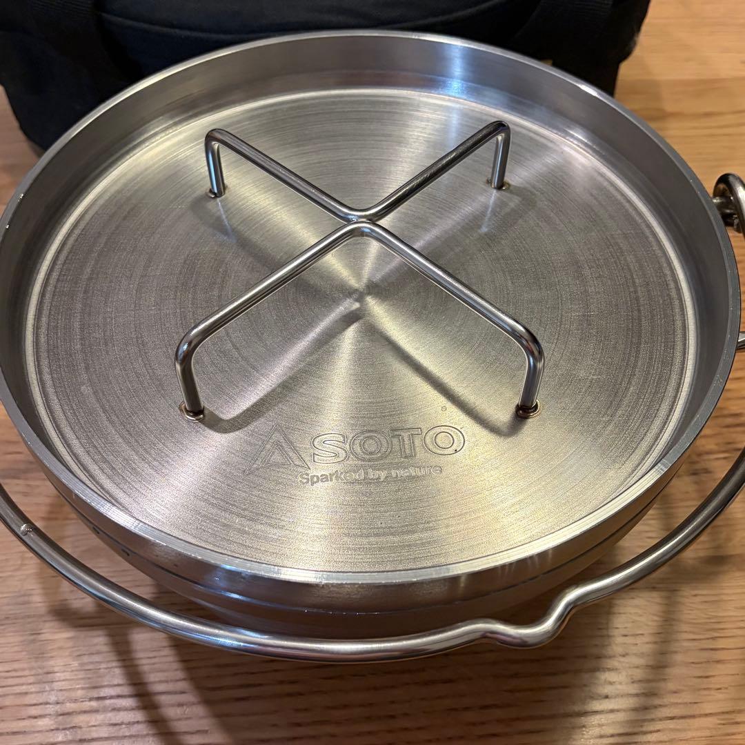 SOTO ステンレス ダッチオーブン 10インチ 収納ケース リフターセット