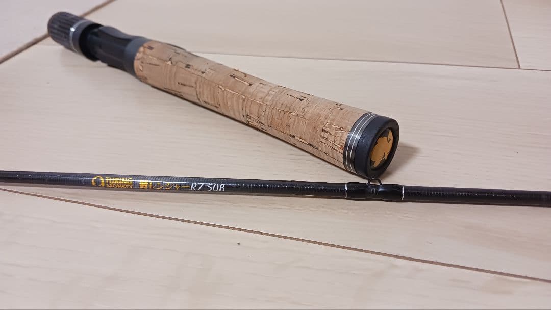 TM 鱒レンジャー RZ 50B カーボン　ベイト　2ピース Mブラック　マス