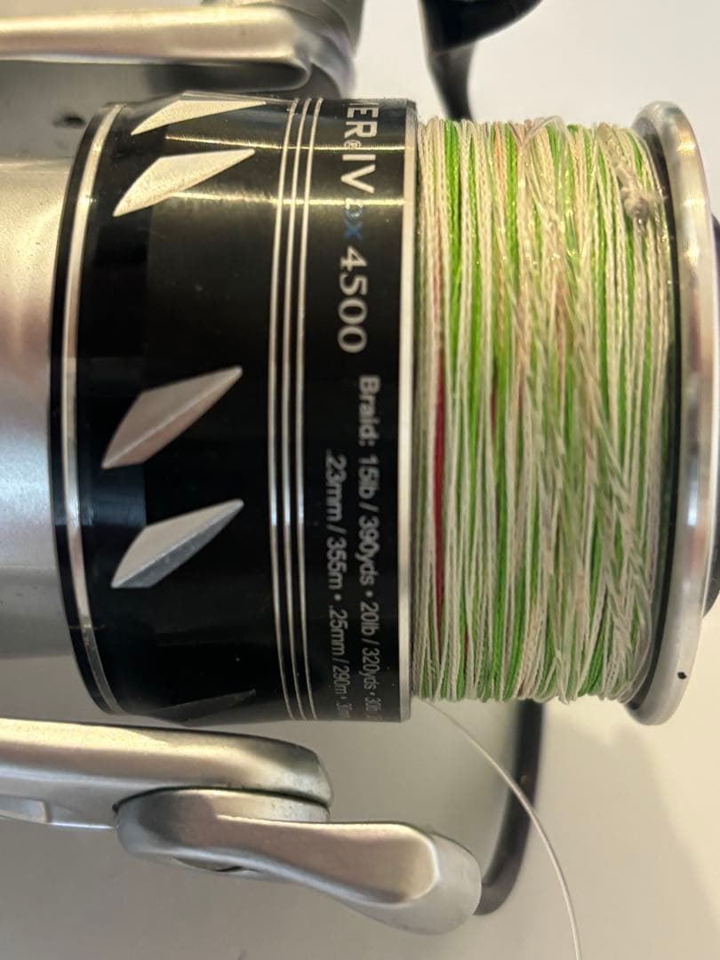 PENN Slammer 4 DX 4500 pe2号 300m 釣行1回