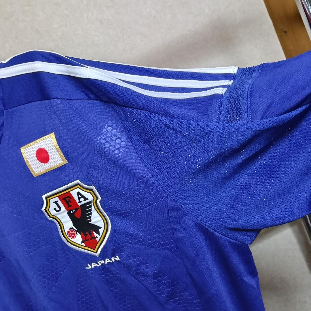 【新品タグ付き】サッカー日本代表 2014-15 ホームユニフォーム／Lサイズ